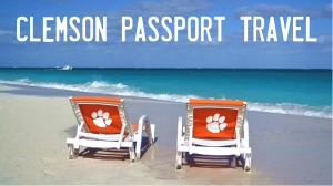 Clemson Passport Travel promotion