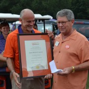 Bobby Couch receiving Honorary Alumnus of Clemson University