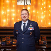 The Roaring 10 recipient - Maj. Brock Lusk '15