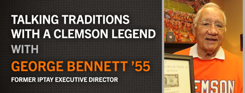 FB Live with Clemson legend George Bennett '55. Thursday, May 20 at noon.