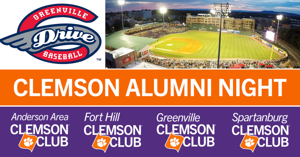 Clemson Night at the Greenville Drive