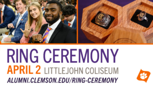 Ring Ceremony-April 2 Littlejohn Coliseum