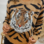 Tiger face sweater