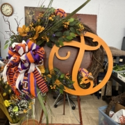 McClain’s Flowers and Gifts wreath