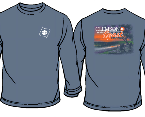 Get your Clemson on the Coast tshirt