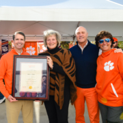 Amy Yoder recognized as a Clemson Honorary Alumna