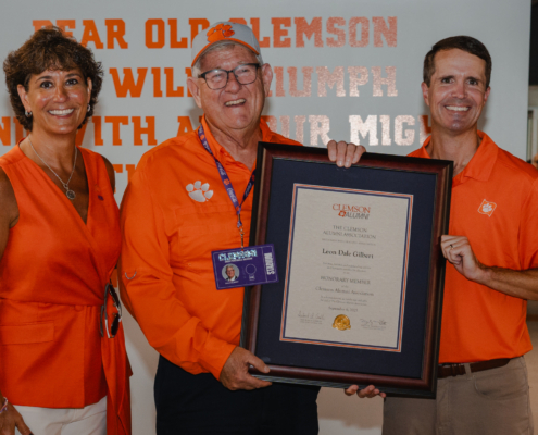 Dale Gilbert named Honorary Alumnus