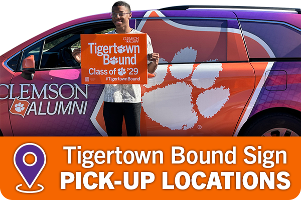 Tigertown Bound Sign Pick-Up Locations