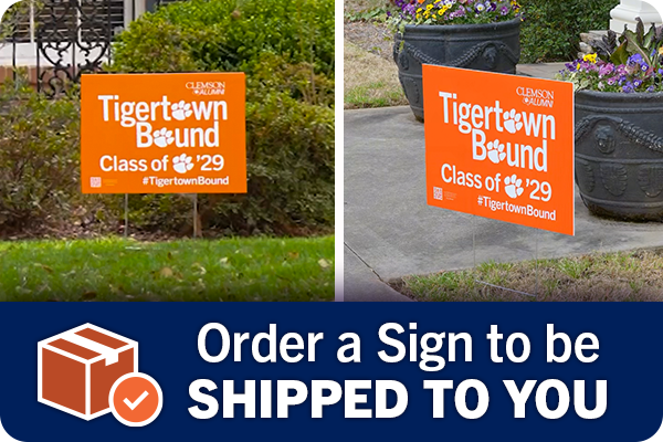 Tigertown Bound Sign Pick-Up Locations