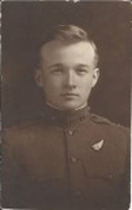 Charles Carroll Biggerstaff in uniform