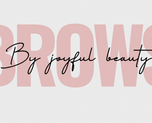 Logo for Brows by joyful beauty