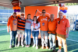 Libby Canup and the NorCal Clemson Club Board