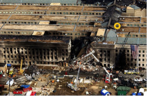 9/11 crash site at Pentagon